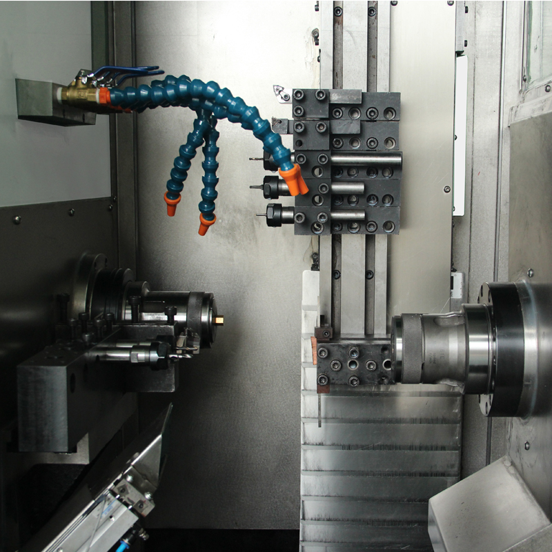Αυτόματη μηχανή CNC με διπλό άξονα